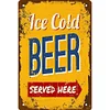 Ice Cold Beer - Metal Tin Signs(8*12Inch/12*16Inch) - Bar