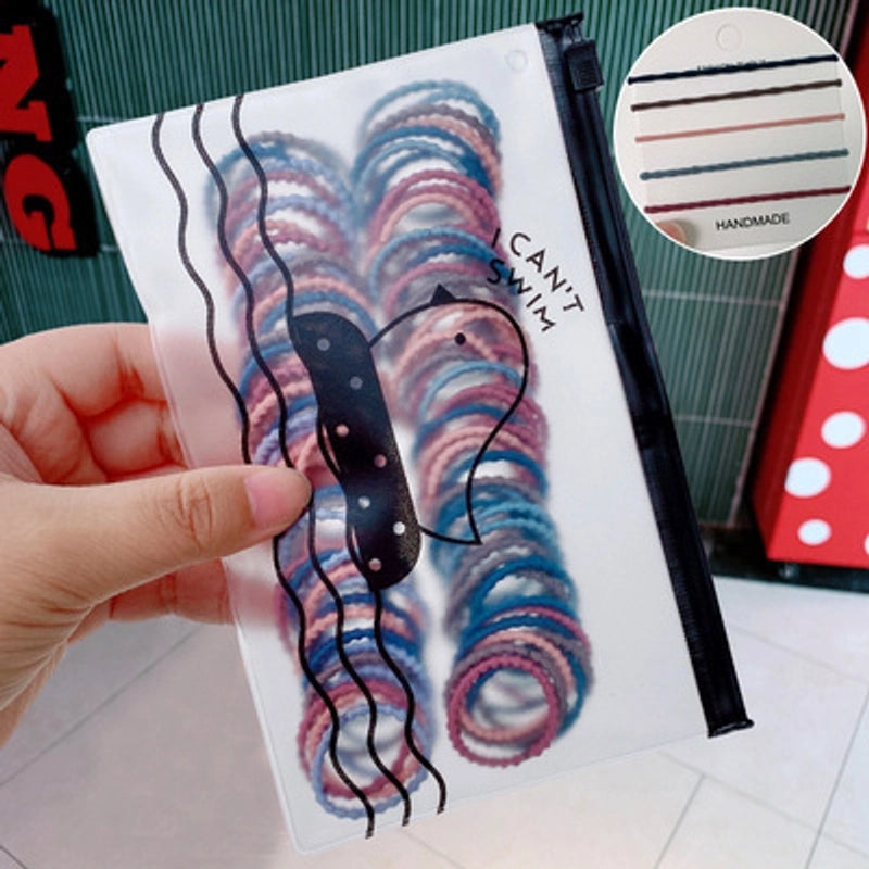 Hair Tie Rubber Band Female Small Hair Band Children’s Hair Rope Hair Rope Girl Baby Rubber Band Does Not Hurt Hair Elastic Good Simple