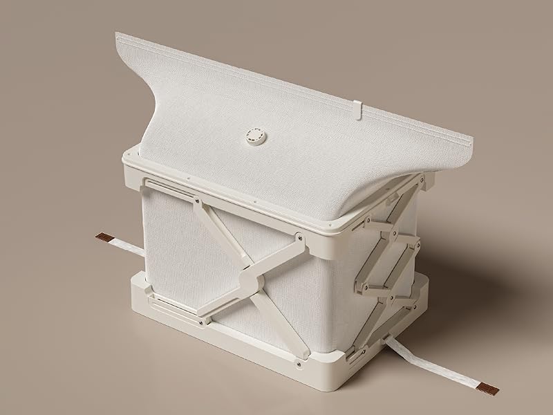 真空壓縮收納箱使用步驟三：使用夾子封閉壓縮袋拉鏈