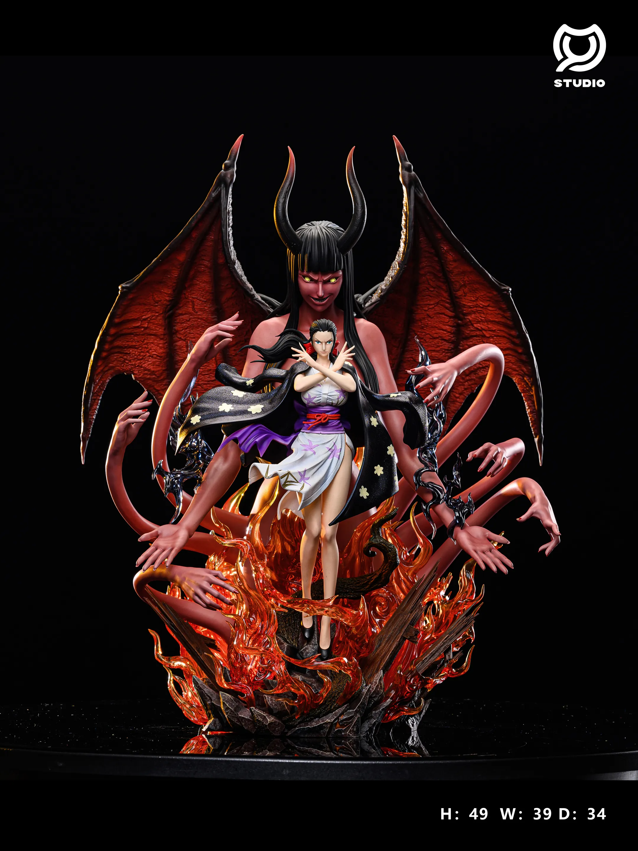 Onigashima Battle Series 001 Devil Child Nico Robin - ONE PIECE