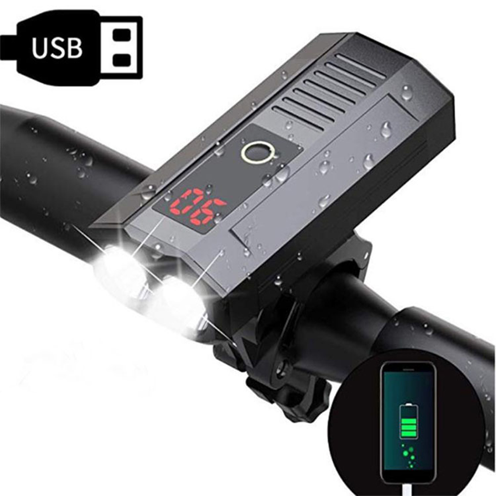 

LED Road Bicycle Headlight USB Rechargeable Waterproof Bike Handlebar Light, 501 Original