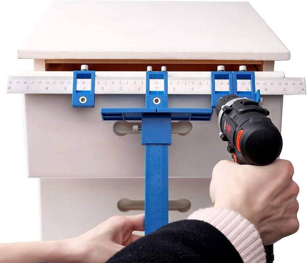 drill measuring ruler tool