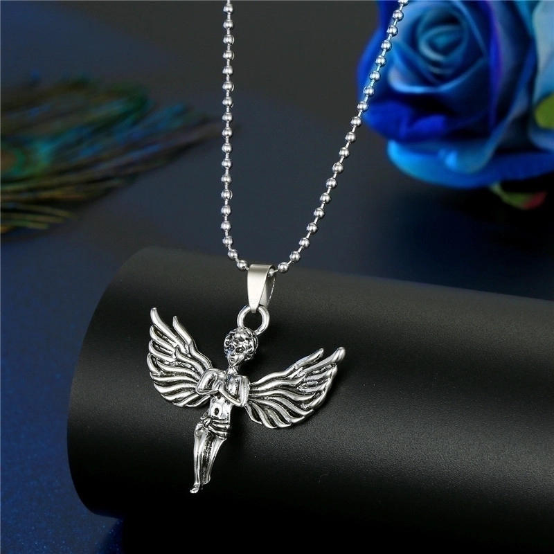 Angel Alloy Halloween Unisex Necklace