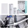 Clear Bike Frame Protection Tape Mountain Bike Frame Guard Chainstay Protector Bicycle Paint Protective Film Scratch Resistant Riding Decoration