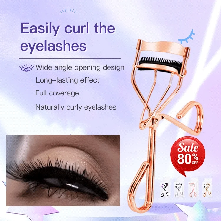 2022 New Eyelash curler with brush Makeup Tools