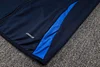Joyfball 2024/2025 Italy Long Zipped Jacket Royal Blue Soccer Jersey 1:1 Thai Quality 