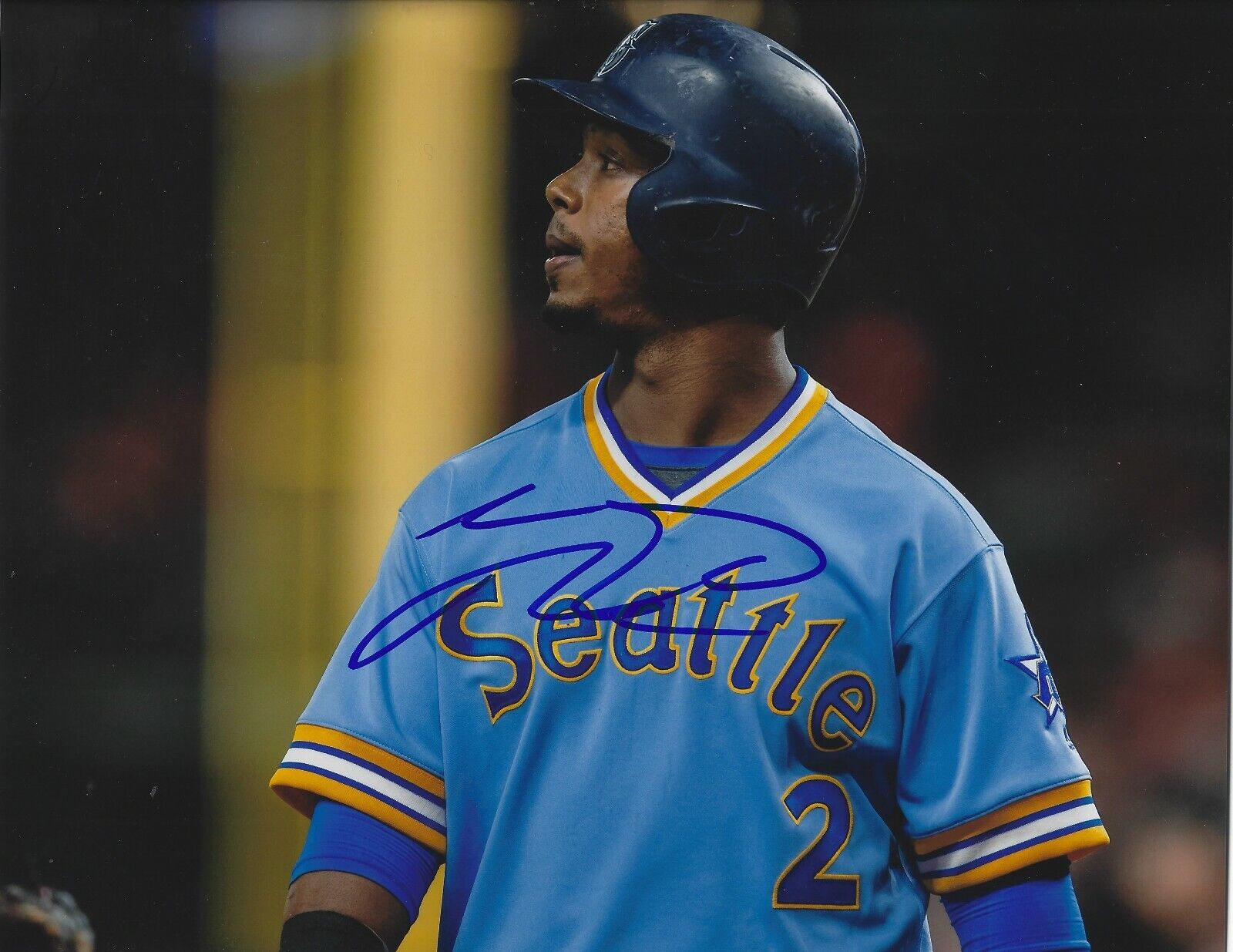 Signed 8x10 JEAN SEGURA Seattle Mariners Autographed Photo Poster painting- COA