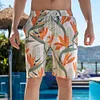 Gioiacombo&trade; Pantaloni da spiaggia casual da uomo larghi con stampa geometrica
