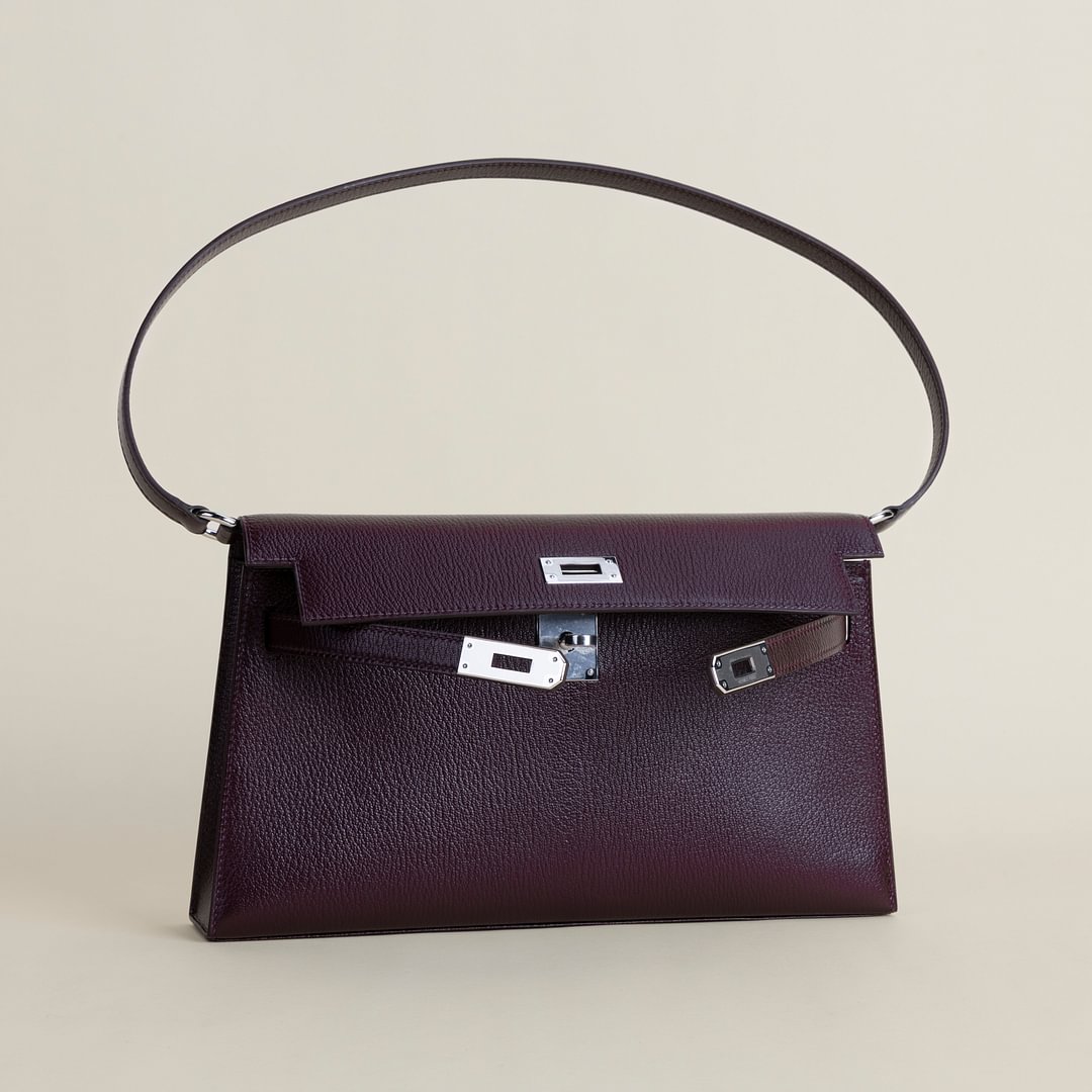 Kelly Elan Chevre 0G Rouge sellier PHW