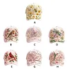 Garden Morning Baseball Cap with 55-65cm Adjustable Strap Adjustable Flowers Baseball Hat Lightweight Breathable Hats Unisex Gifts for Close People