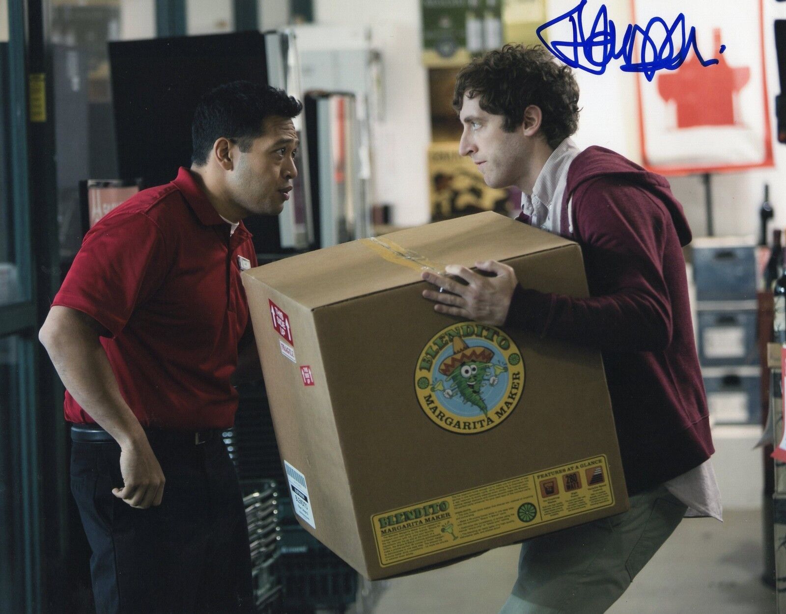 Thomas Middleditch Silicon Valley TV Show Signed 8x10 Photo Poster painting w/COA #3