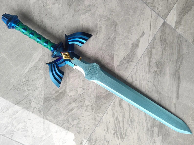 Myhiddenblade Legend of Zelda Master Sword Full Metal - MyHiddenBlade