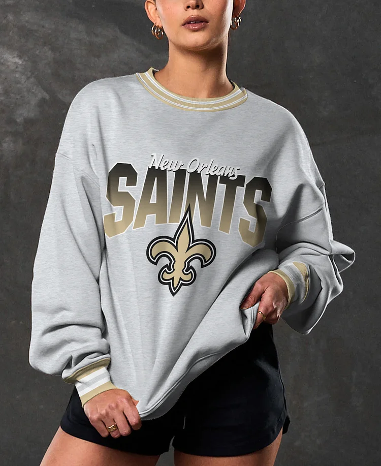 New Orleans Saints 3D Limited Edition Crew Neck sweatshirt