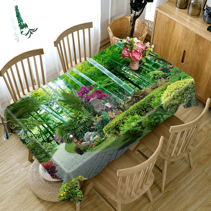 

Scenery - 3D Tablecloth, 140*140cm, 501 Original