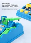 Desktop Maze Game, Plastic Maze Puzzle Game Parent Child Interaction Color Awareness 8 Barriers For Bedroom