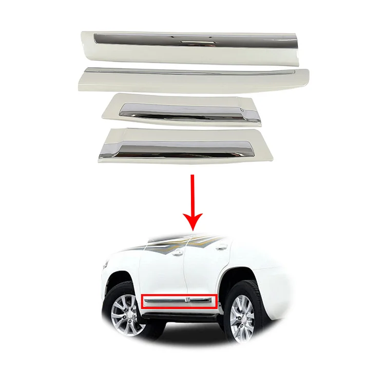 Stunning Auto Bodykit  Car Door Moulding Strip car decoration for Toyota  Landcruiser 2016 lc200 lc 200 ITN Auto