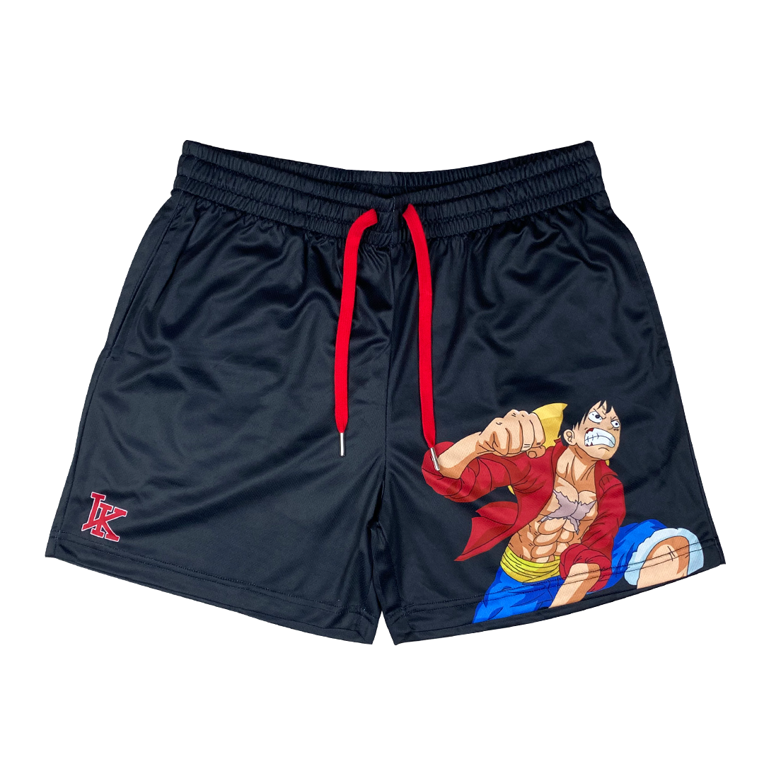 Luffy Shorts - Black