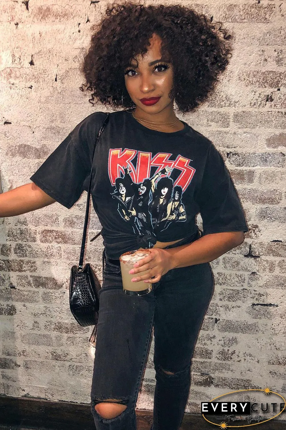 KISS END OF THE ROAD Tee