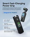 Compatible with DJI OSMO Pocket 3 handheld gimbal, smart fast charging, long battery life, action camera accessory