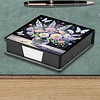 Diamond Painting PU Bouquets Note Box with 160 Sheets for Office Home