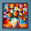 Diamond Painting-DIY Full Round Drill Flowers