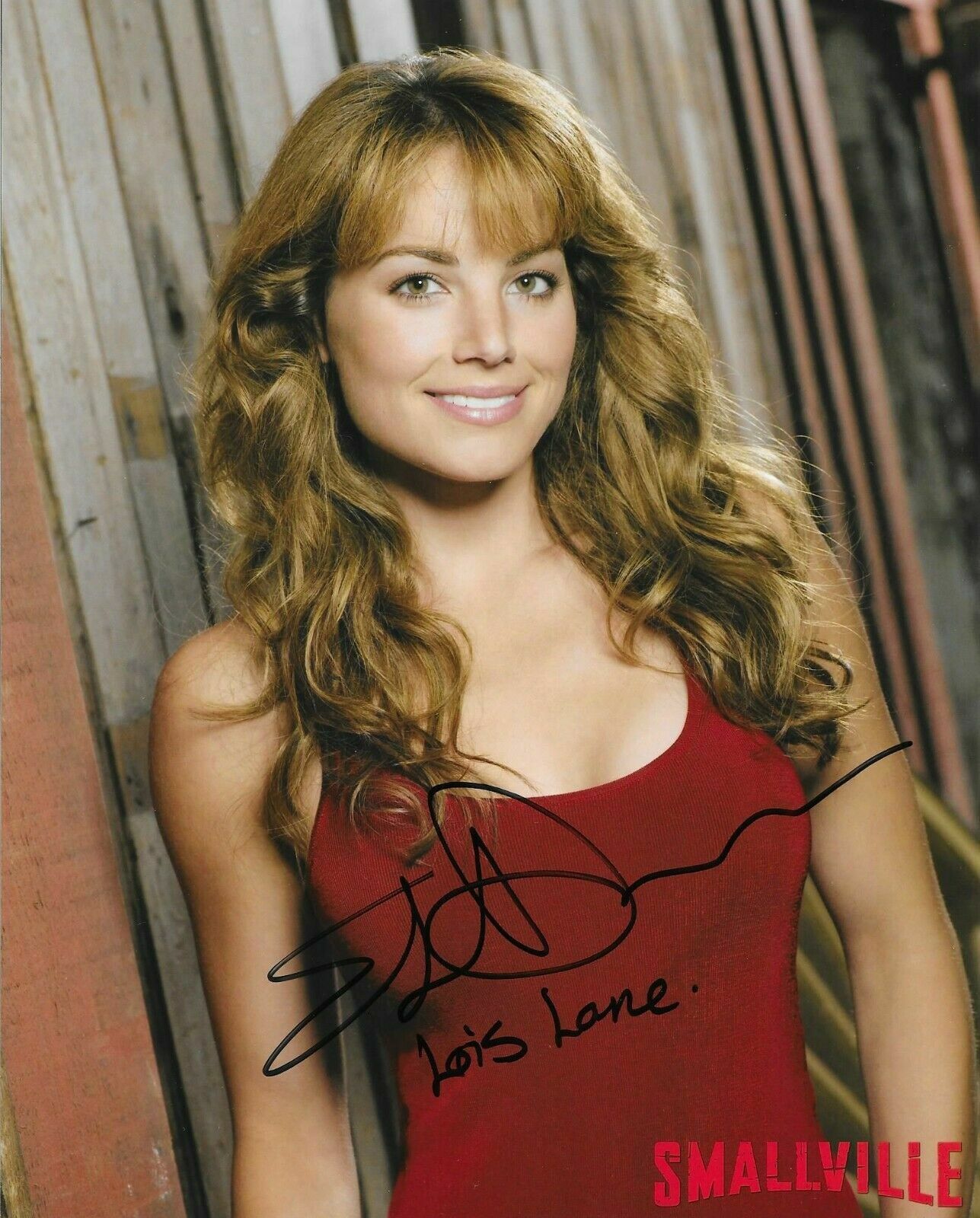 Erica Durance Autographed Signed 8x10 Photo Poster painting ( Smallville ) REPRINT