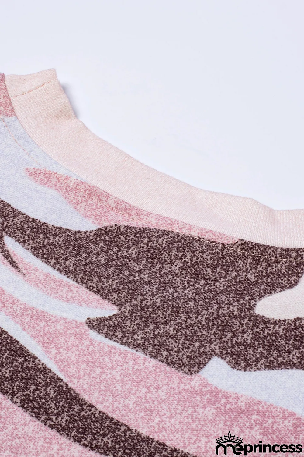 Dusty Pink Digital Camo Print Sweatshirt
