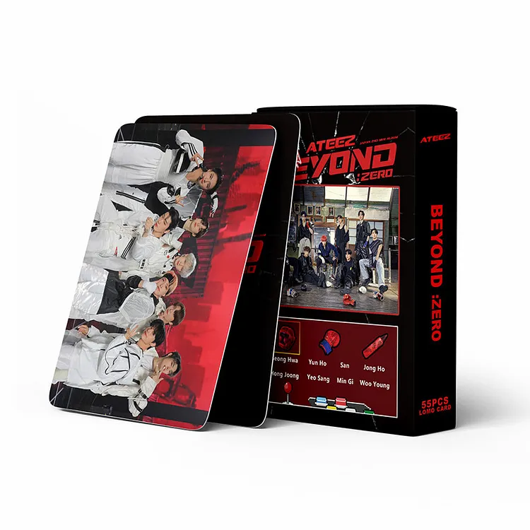 ATEEZ 55 Sheets BEYOND ZERO Album Lomo Card