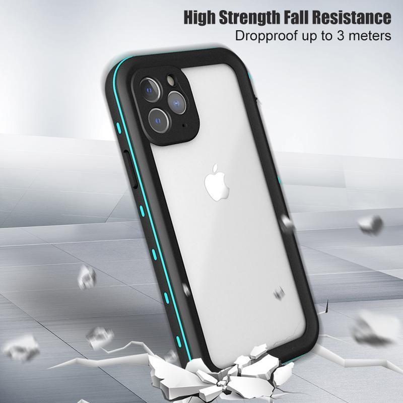 RIP68 Waterproof Shockproof Full Body Protective Cover for iPhone X XS XS Max 11 Pro Max