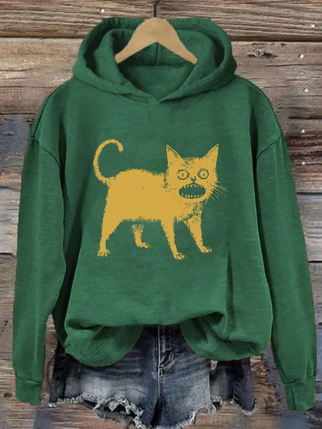 Horrible Japanese Cat Hoodie