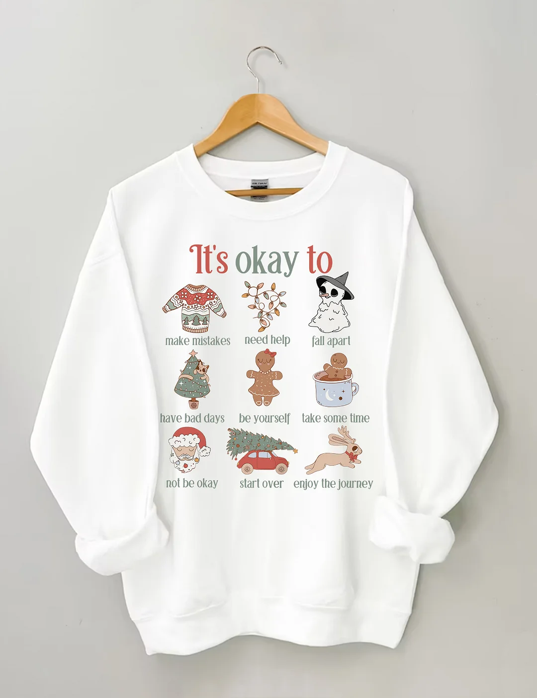 Mental Health Christmas Sweatshirt