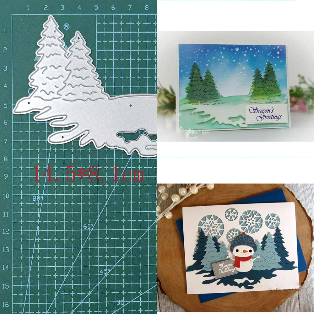 Nigikala tree Metal Cutting Dies DIY Scrapbooking Decor Card Making Embossing Craft Album Paper Stencil