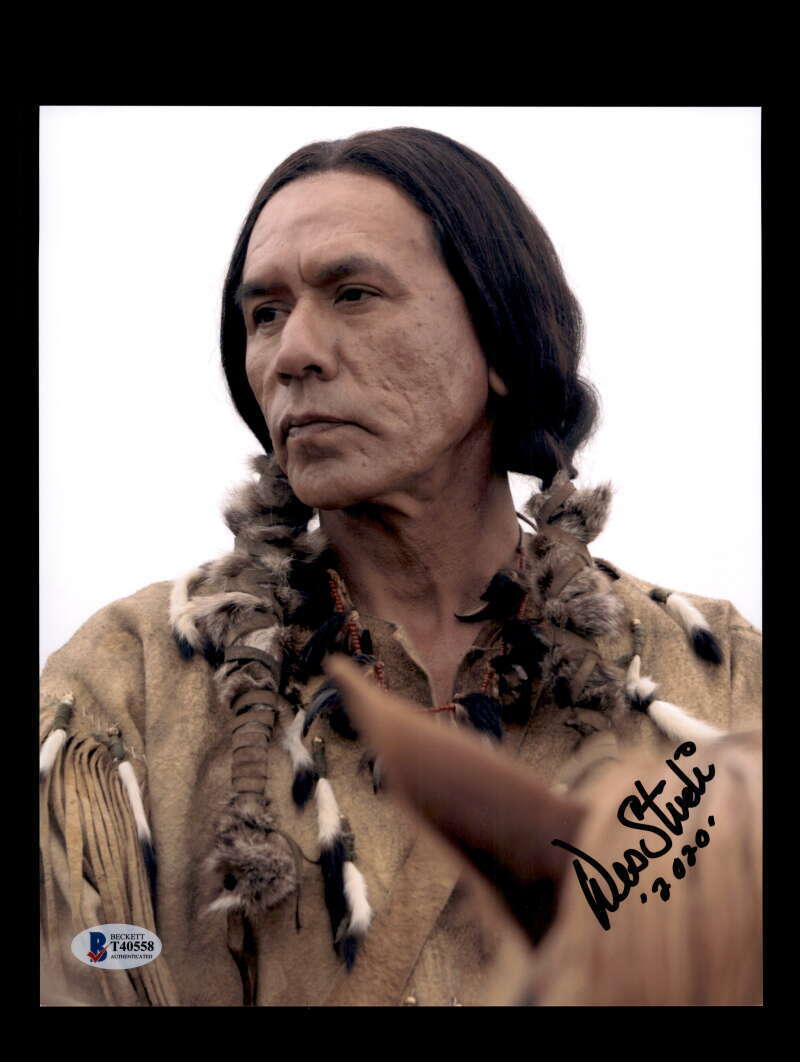 Wes Studi BAS Beckett Coa Signed 8x10 Photo Poster painting Autograph