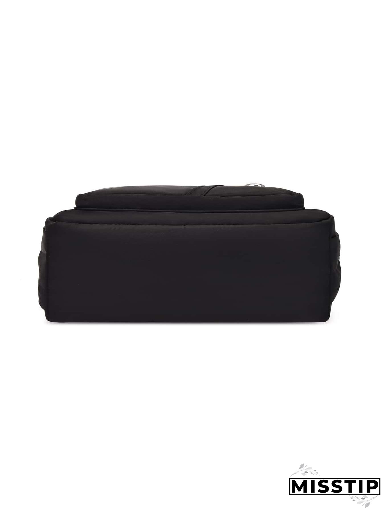 Metal Decor Hobo Bag