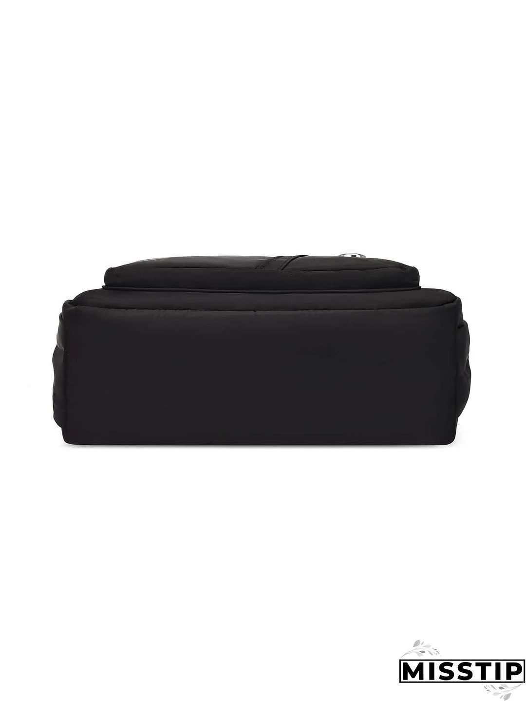 Metal Decor Hobo Bag