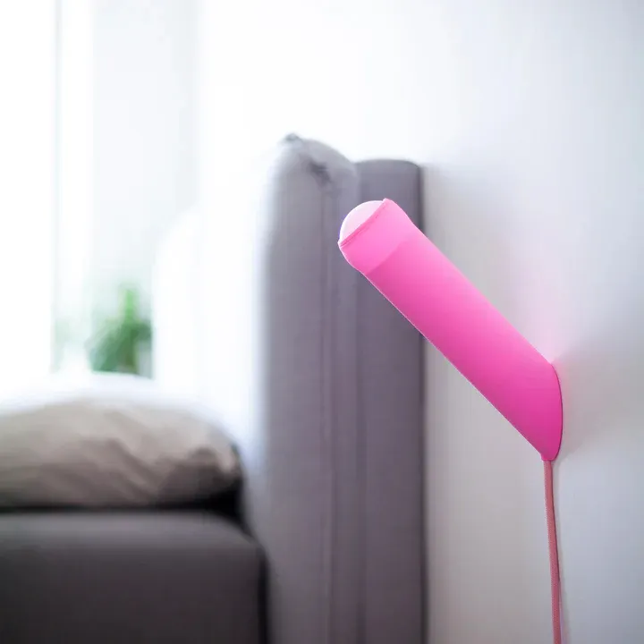 San Francisco Boner In Pink | Wall Lamp