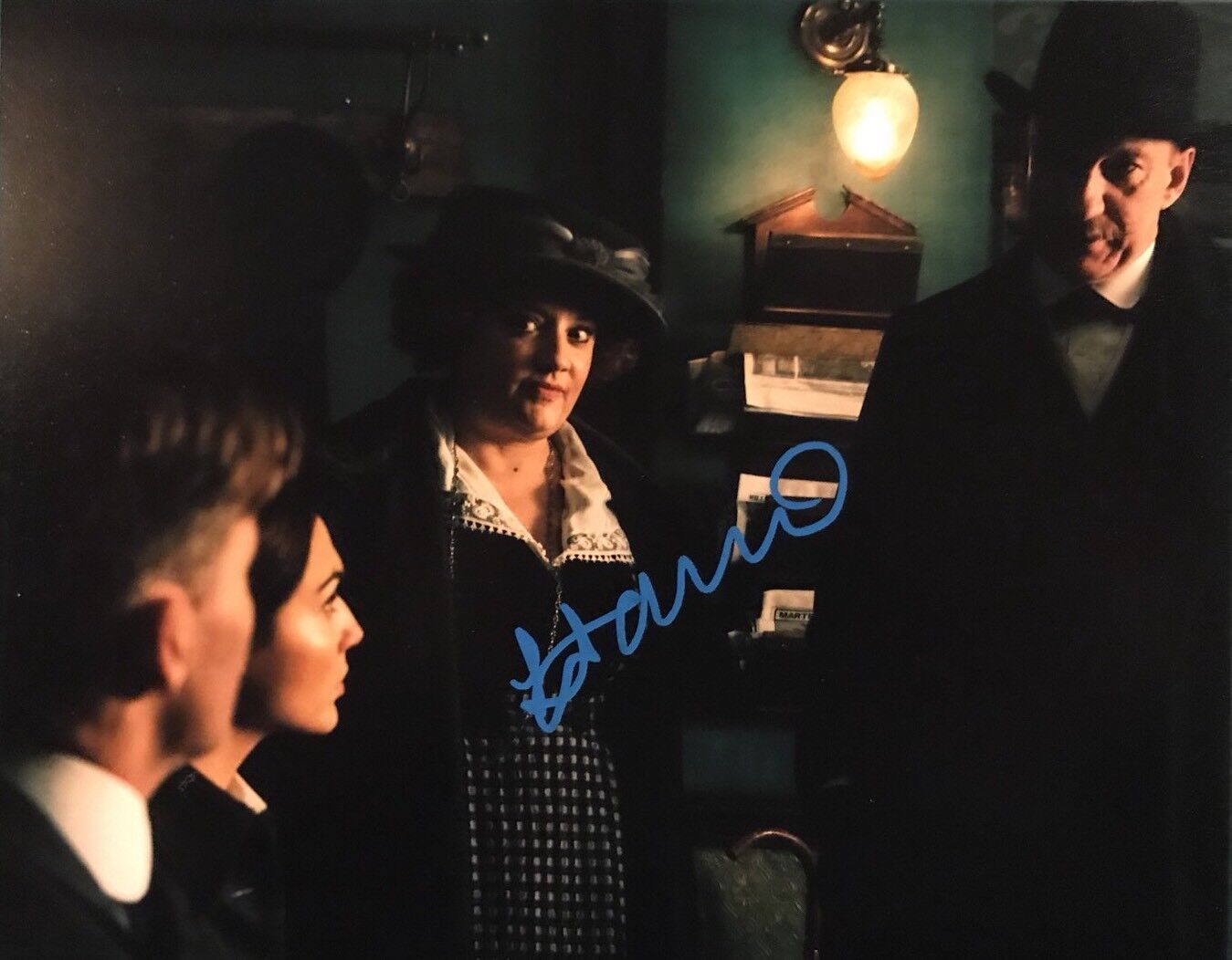 LUCY DAVIS HAND SIGNED 8x10 Photo Poster painting ETTA CANDY WONDER WOMAN AUTOGRAPHED AUTHENTIC