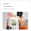 Fusou Slow Juicer &mdash; Compact, Fully Automatic, and Portable &mdash; Separates Pulp from Juice for Home Use