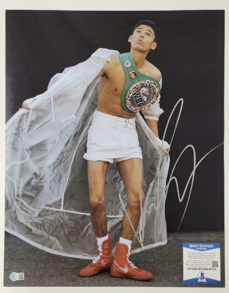 Kingry Ryan Garcia signed 16x20 Photo Poster painting Boxing Autograph (D) ~ Beckett BAS COA