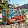Hippie Van Quilted Duffle Bag GFTOTP10609