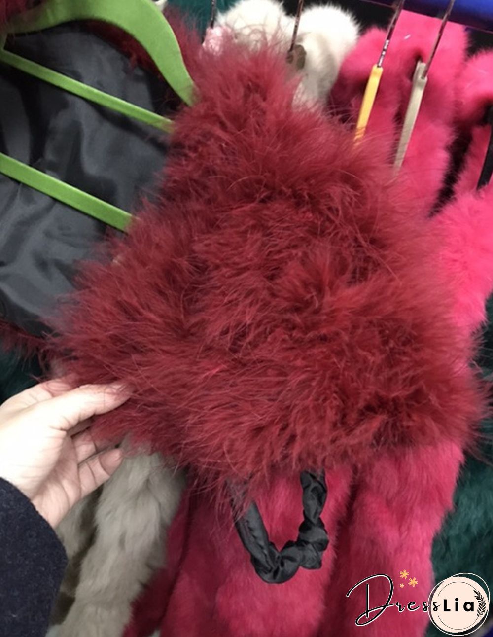 Wedding High Qualtity Real Ostrich Feather Fur Coat Shrug Jacket Colorful