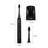 5 Modes Professional Ultrasonic Sonic Electric Toothbrush Rechargeable + 4 Replacement Heads Adults Timer Tooth Brush Waterproof
