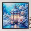 (US Only)Lantern Print Cross Stitch Kit 75x75cm DIY 14CT Egyptian Cotton Embroidery Art