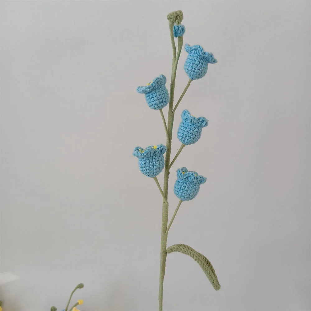 Handwoven Lily of the Valley Bouquet for Bedroom Decor