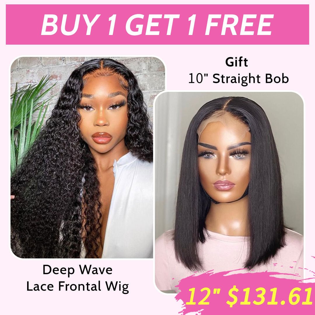 Gina Jyneen Recommend Junoda Wig Deep Wave HD Lace Frontal Human Hair Wigs Prepluck Brazilian Virgin Hair
