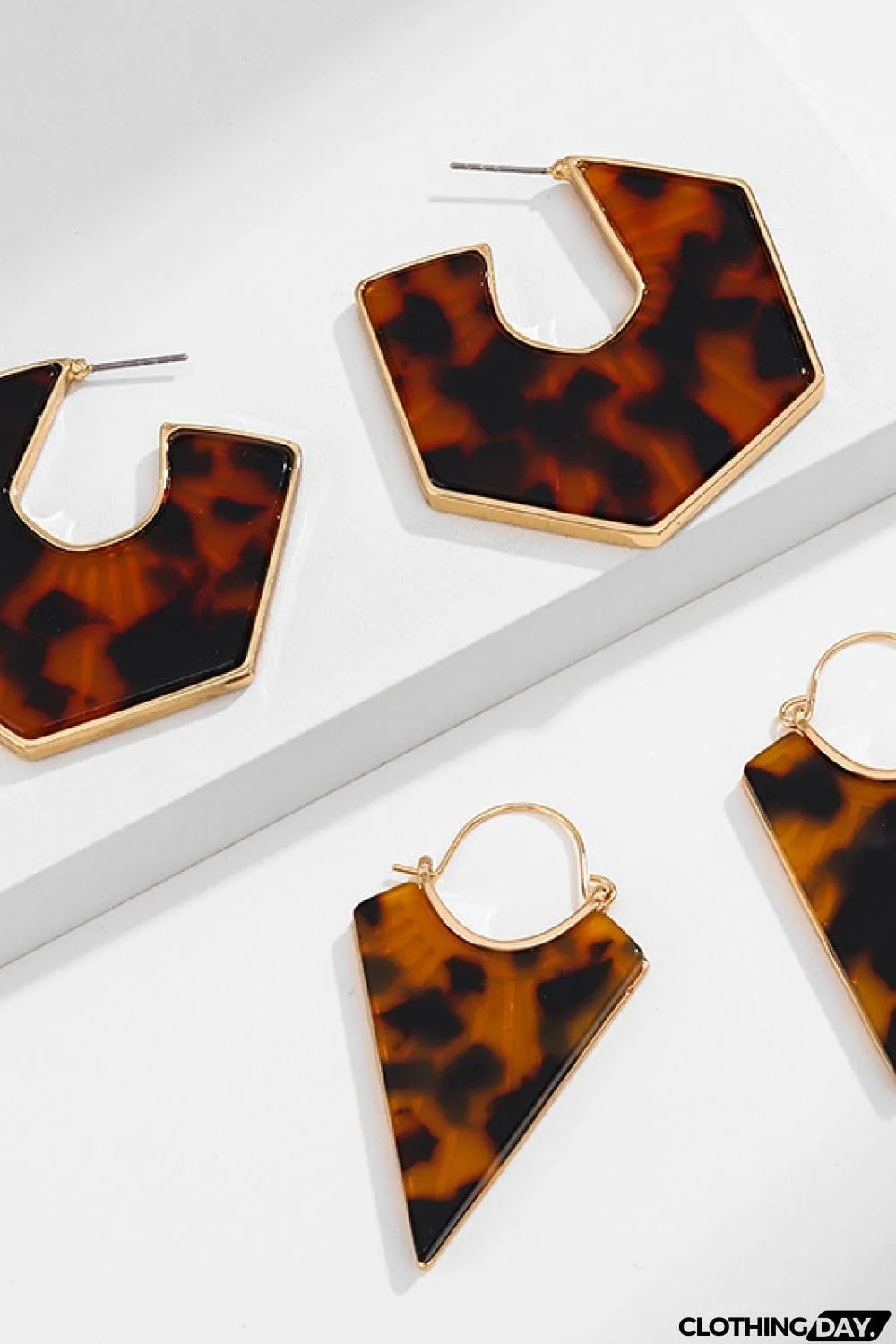 Alloy Geometric Earrings