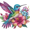 Diamond Painting-DIY Crystal Rhinestone Color Hummingbird