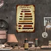 Cigar Sizes - Metal Tin Signs(8*12Inch/12*16Inch) - Bar