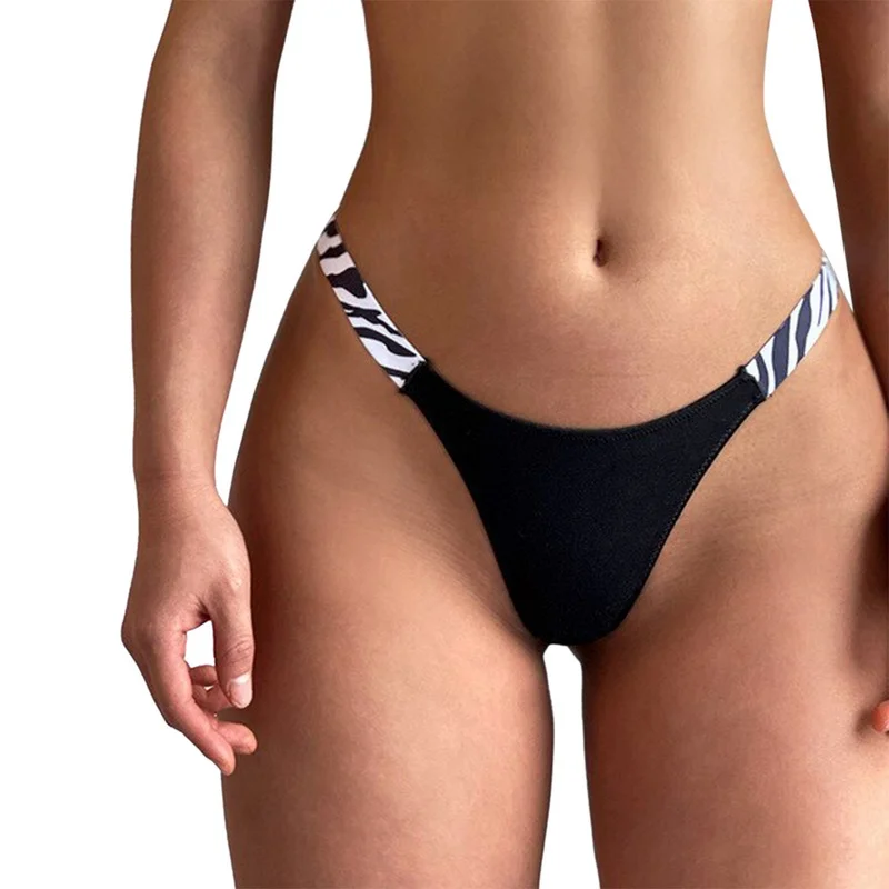 Billionm Women Strip Panties Summer Female Thongs Soft Briefs Comfy Sports Underwear Fitness Ladies Low Waist Lingerie 2022 Summer
