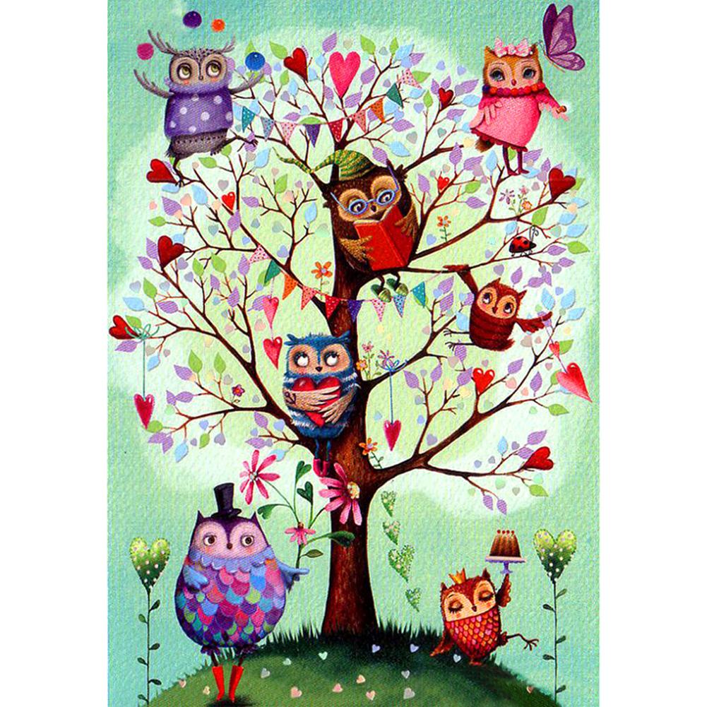 

Tree Bird - Round Drill Diamond Painting - 30*40CM, 501 Original